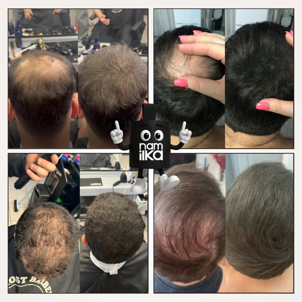 Poudre capillaire homme