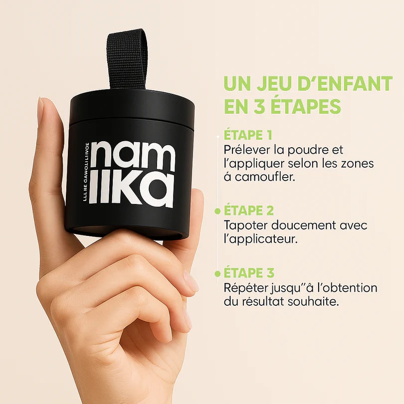 Poudre capillaire femme