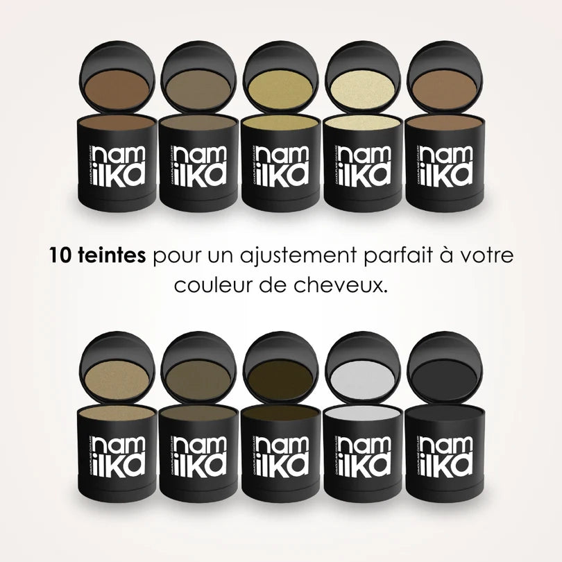 Poudre capillaire femme