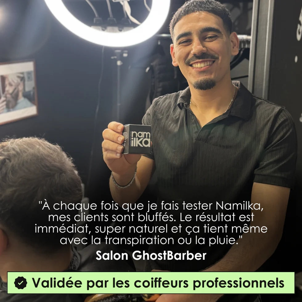 Poudre capillaire homme