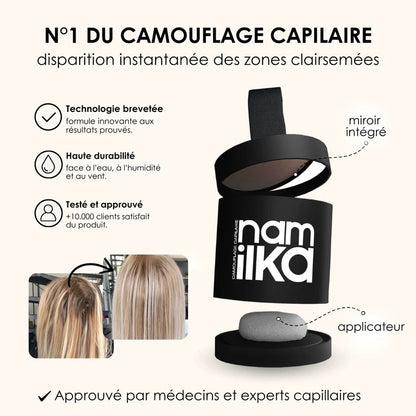 Poudre capillaire femme