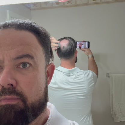 Poudre capillaire homme