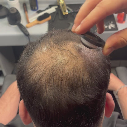 Poudre capillaire homme